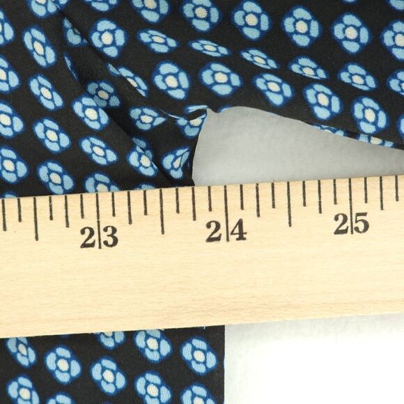 Who What Wear XXL Geometric Print Ruffle Button Down Blouse - Picture 10 of 11